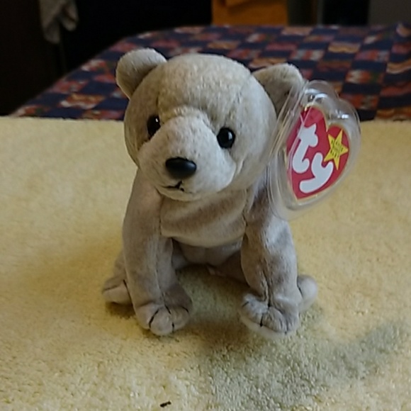 almond beanie baby
